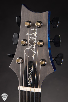 Paul Reed Smith Eddie's Guitars Wood Library Hollowbody II Piezo/Stained Neck Electric Guitar in Charcoal Blue Burst