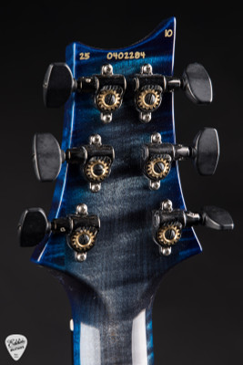 Paul Reed Smith Eddie's Guitars Wood Library Hollowbody II Piezo/Stained Neck Electric Guitar in Charcoal Blue Burst