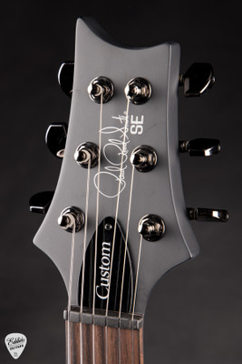 Paul Reed Smith SE Custom 24-08 Poplar Burl Limited Edition Electric Guitar in Charcoal Cherry Midnight Burst