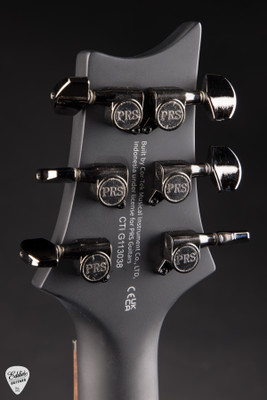 Paul Reed Smith SE Custom 24-08 Poplar Burl Limited Edition Electric Guitar in Charcoal Cherry Midnight Burst