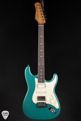 Suhr Classic Antique Roasted Electric Guitar in Sherwood Green Metallic