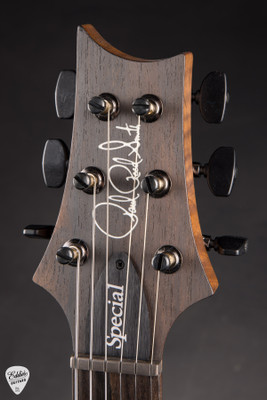 Paul Reed Smith Eddie’s Guitars Wood Library Special Semi Hollow – Blue Metallic/Ziricote Fretboard/Figured Maple Neck Electric Guitar