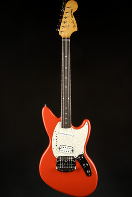 2021 - Fender Kurt Cobain Jag-Stang® - Fiesta Red - Eddie's Guitars