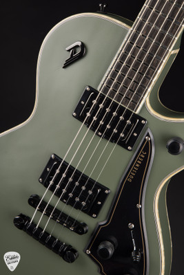 Duesenberg Fantom A Electric Guitar in Matte Olive