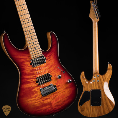 Suhr Modern Quilt Roasted Electric Guitar in Inferno Burst