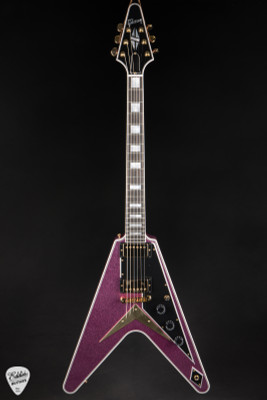 Gibson Custom Shop Made 2 Measure Flying V Custom Gloss Pink
