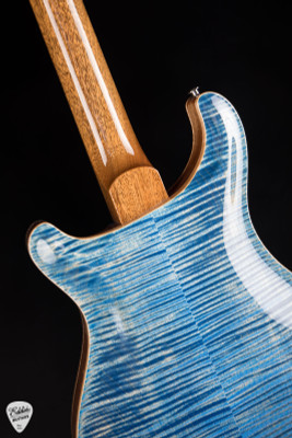 Paul Reed Smith Eddie’s Guitars Wood Library Hollowbody II Piezo Cocobolo Electric Guitar in Faded Blue Jean