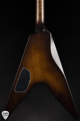 Dunable Asteroid Electric Guitar in Buckeye Burl