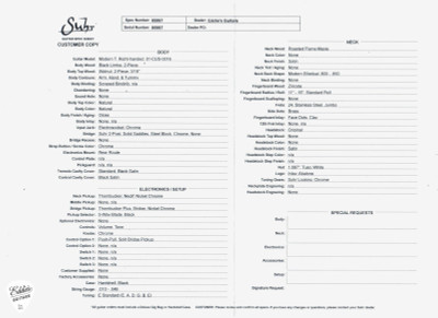 Suhr Modern T - Walnut & Black Limba Electric Guitar