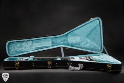 Epiphone Jimi Hendrix Love Drops Flying V Electric Guitar in Ebony 7.6 #24101522802