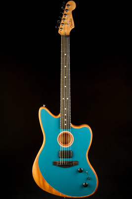 2021 - Fender American Acoustasonic Jazzmaster - Ocean Turquoise