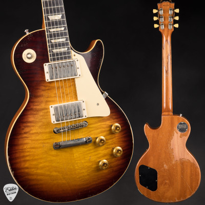 Gibson Custom Shop Made 2 Measure Murphy Lab 1959 Les Paul Standard Electric guitar in Kentucky Bourbon Fade