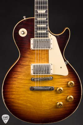 Gibson Custom Shop Made 2 Measure Murphy Lab 1959 Les Paul Standard Electric guitar in Kentucky Bourbon Fade