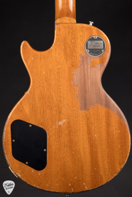 2021 – Gibson Custom Shop Made 2 Measure Murphy Lab ’59 Les Paul Standard Murphy Painted Ultra Heavy Aged Electric Guitar in Orange Lemon Fade