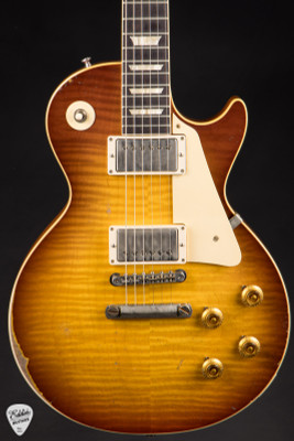 Gibson Custom Shop Made 2 Measure Murphy Lab Les Paul Standard Electric Guitar in Royal Tea Burst