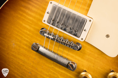 2021 – Gibson Custom Shop Made 2 Measure Murphy Lab ’59 Les Paul Standard Murphy Painted Ultra Heavy Aged Electric Guitar in Orange Lemon Fade