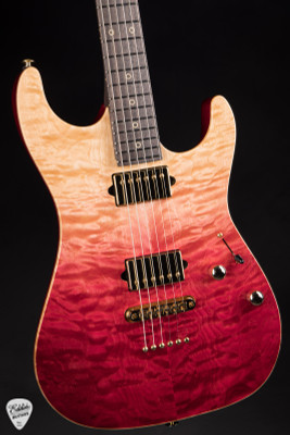 ギター Shu Suhr Standard Rosewood Neck - Strawberry Shortcake Gradient