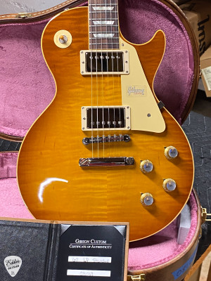 Gibson Custom Shop '60 Les Paul Standard Gloss Royal Teaburst electric guitar