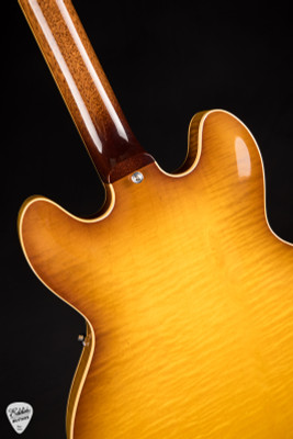 Gibson Custom Shop PSL ’64 ES-335 Figured Reissue Gloss Golden Poppy Burst Electric Guitar