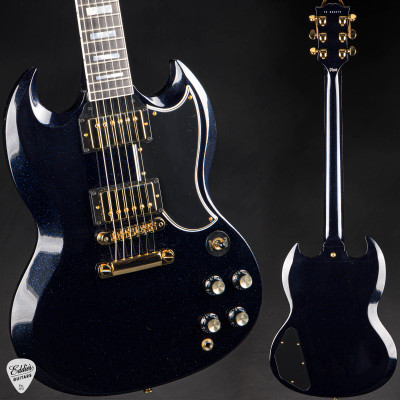 Gibson Custom Shop Made 2 Measure SG Custom Gloss Brunswick Blue Electric Guitar