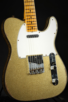 Fender Custom Shop NAMM LTD 1963 Telecaster Custom Relic - Aged Chartreuse Sparkle