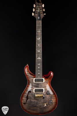 Paul Reed Smith 40th Anniversary Custom 24 08 Semi Hollow Limited Edition Electric guitar in Charcoal Cherry Burst