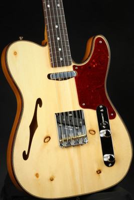 Fender Custom Shop Limited Edition Knotty Pine Telecaster Thinline - Aged Natural