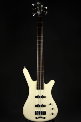 2021 - Warwick GPS Corvette Ash 5 Active - Solid Creme White High Polish