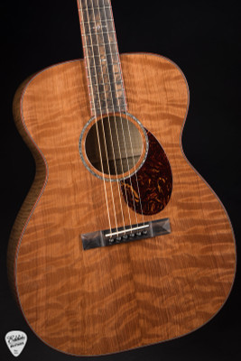 Huss & Dalton OM Custom - Curly Redwood & Figured Myrtlewood