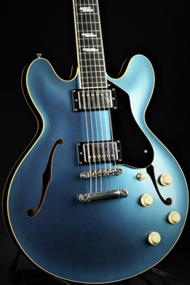 Used - Collings I-35 LC Deluxe Aged Custom Inlay - Pelham Blue (2019)