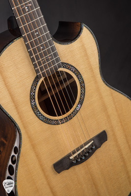 Kevin Ryan Signature Series Paradiso Grand Concert - Lutz Spruce & Brazilian Rosewood - NAMM Instrument