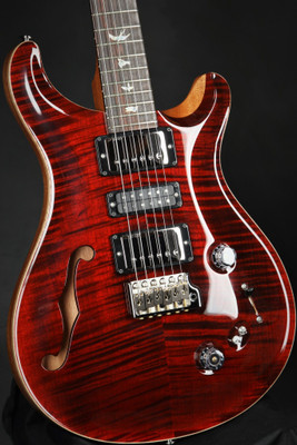 Paul Reed Smith Eddie's Guitars Wood Library Special Semi Hollow - Red Tiger/Brazilian Fretboard/Figured Mahogany Neck