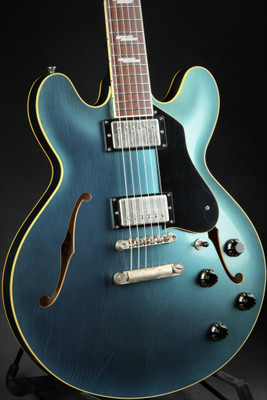 Collings I-35 LC Deluxe Aged Custom Inlay - Pelham Blue