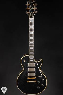 Gibson Custom Shop Eric Clapton 1958 Les Paul Custom Electric Guitar in Ebony 9.11 #EC137
