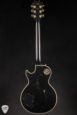 Gibson Custom Shop Eric Clapton 1958 Les Paul Custom Electric Guitar in Ebony 9.11 #EC137