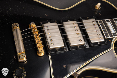 Gibson Custom Shop Eric Clapton 1958 Les Paul Custom Electric Guitar in Ebony 9.11 #EC137