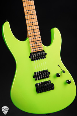 Suhr Modern Roasted Electric Guitar Lime Green Metallic