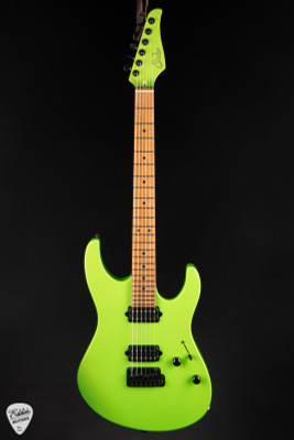 Suhr Modern Roasted Electric Guitar Lime Green Metallic