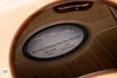 McPherson MG 4.0 XP - Bearclaw Sitka Spruce & Beeswing Mahogany Acoustic Guitar