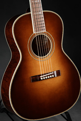 Used/Demo - Bourgeois L-DB2 Custom Argentine Grey - AT Adirondack/Figured Mahogany