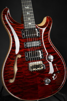Paul Reed Smith Eddie's Guitars Wood Library Special Semi Hollow - Red Tiger/Ebony Fretboard/Torrified Maple Neck