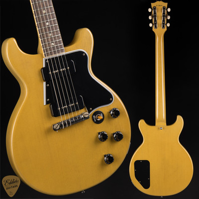 Gibson Custom Shop 1960 Les Paul Special Double-Cut Electric Guitar in TV Yellow VOS 7.8 #05047