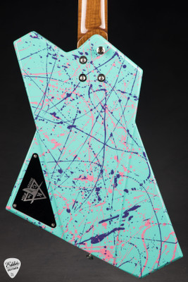 Kauer Draken – Taos Turquoise Splatter/NAMM 2025