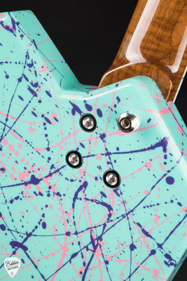 Kauer Draken – Taos Turquoise Splatter/NAMM 2025