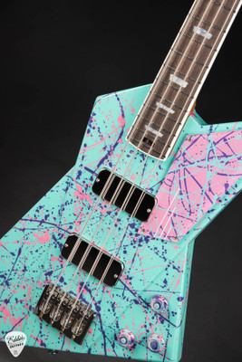 Kauer Draken – Taos Turquoise Splatter/NAMM 2025