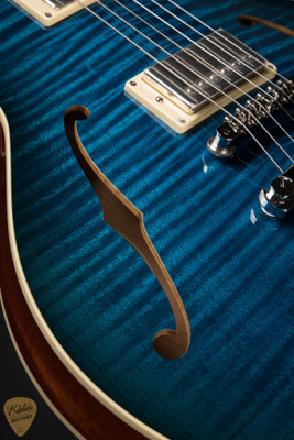 Collings Custom Inlay Electric Guitar in Mermaid Blue