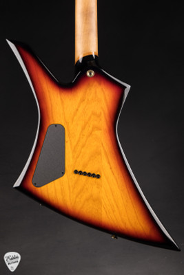Jackson USA Custom Shop Kelly Electric Guitar in 3 Tone Burst