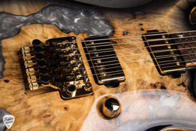 Sale Pending-ESP Custom Shop 50th Anniversary Horizon-CTM - Black Natural Burst w/Resin #23/30 / NAMM Instrument