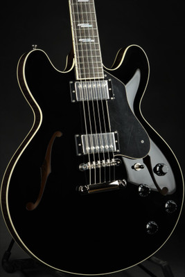 Collings I-35 LC - Jet Black/Trans Jet Black Back