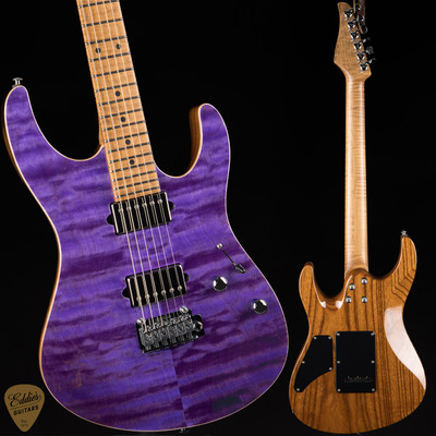 Suhr Modern Roasted Electric Guitar in Trans Purple